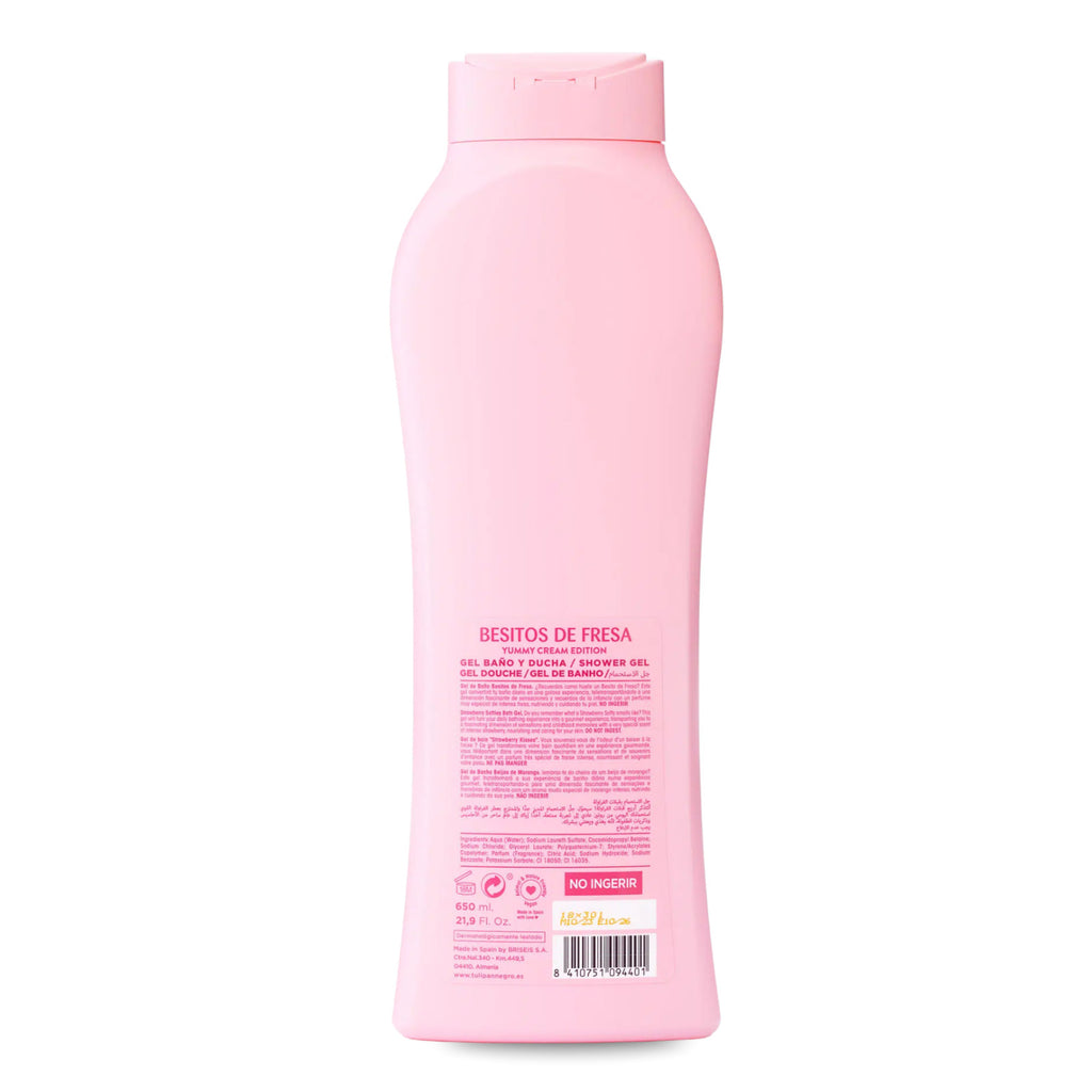 Cream Shower Gel with Sweet Scent - 21.9 Fl Oz - Soft & Refreshing Body Wash