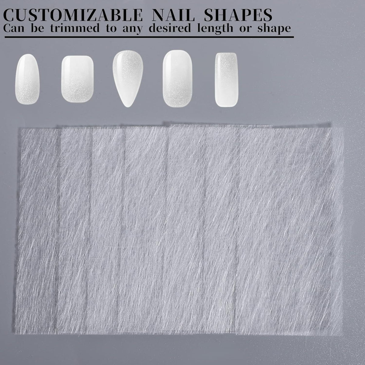 Silk Nail Extension Wraps 100 Pcs for Nail Strengthening & Repair