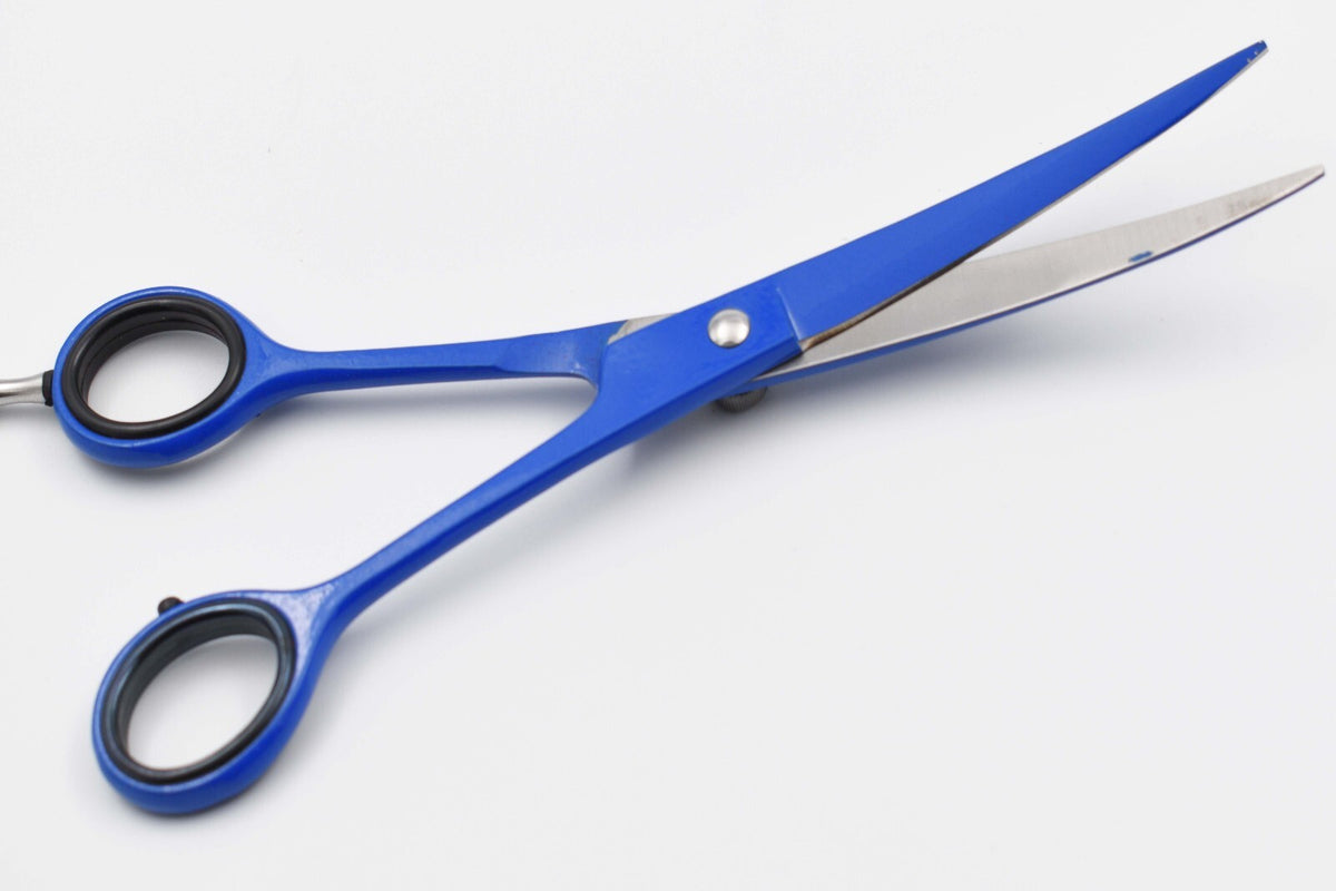 Professional Pet Grooming Scissors 6-Inch Downward Blade Shears for Salons