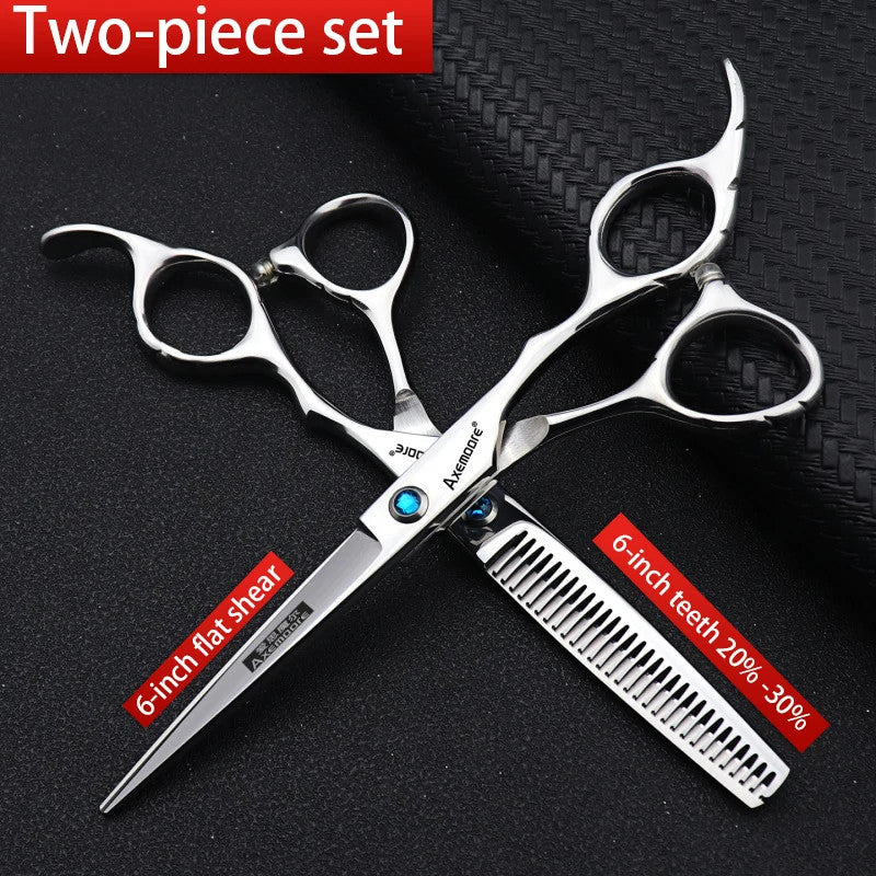 Professional 6 Inch Hairdressing Scissors - Salon Hair Cutting Tools