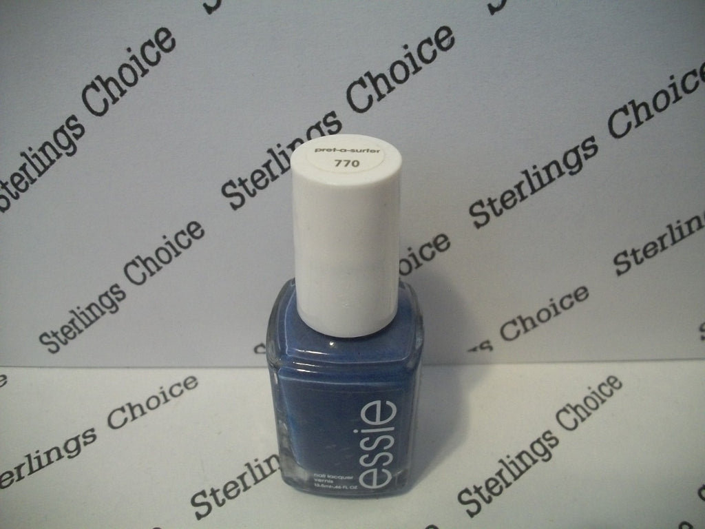 Essie Nail Polish #770 Pret-a-surfer Vegan Long-Lasting 0.46 oz