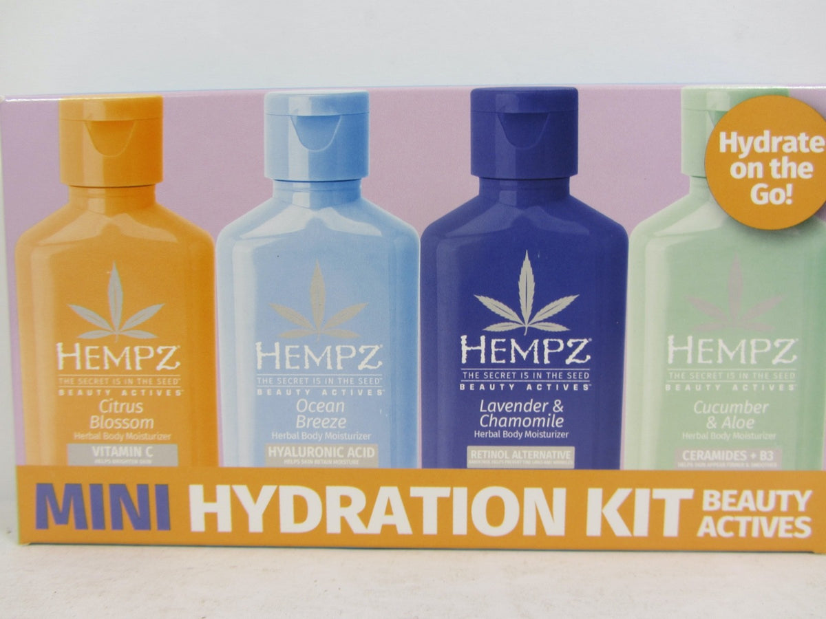 Mini Hydration Body Moisturizer Set - 4 Scents, All Skin Types