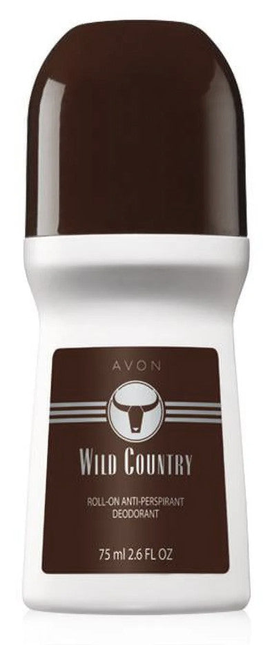 Avon Wild Country Roll-On Deodorant 2.6 fl oz Pack of 20 – Men's Anti-Perspirant