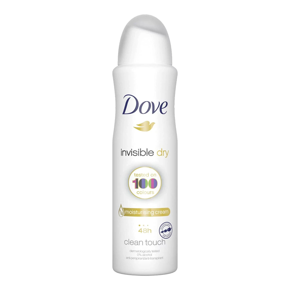 Dove Invisible Dry Anti-Perspirant Deodorant Spray 150ml - 2 Pack, Aluminum-Free & Long-Lasting Freshness