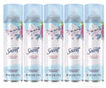 5 Pack Powder Fresh Aerosol Deodorant Spray - 6oz Antiperspirant for Men & Women