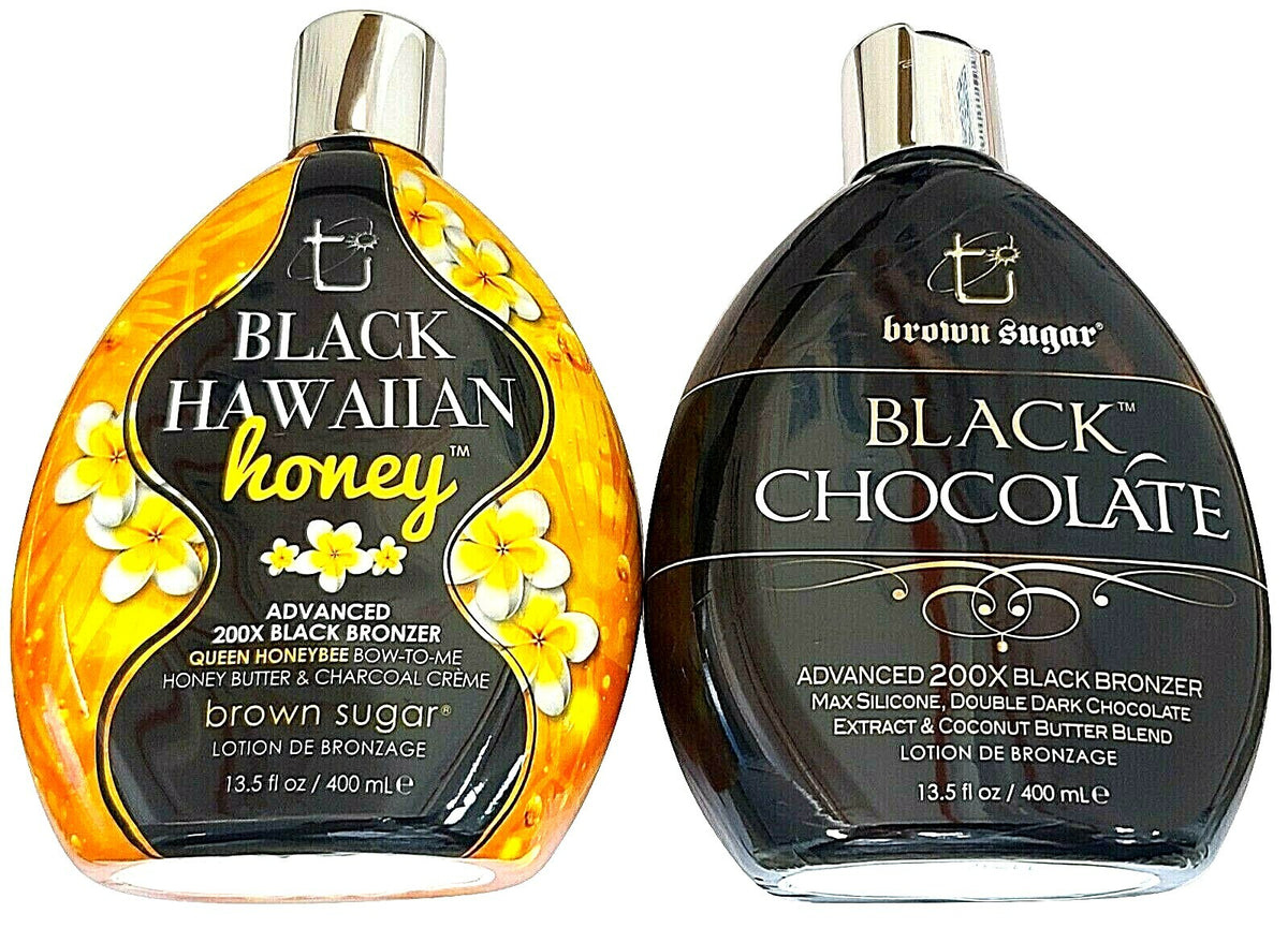 Dark Tanning Lotion with Cocoa & Honey for Deep Bronze - 13.5 oz