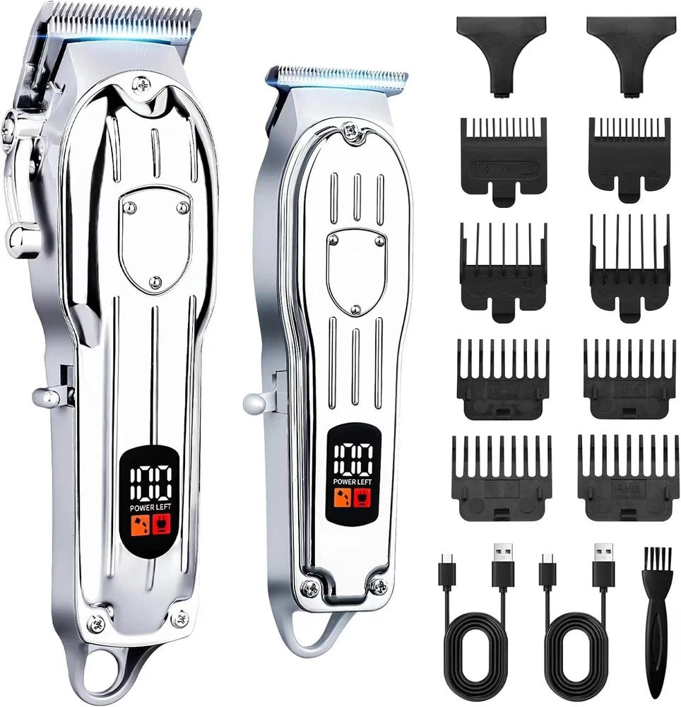 Cordless Hair Clipper & Beard Trimmer for Men - Quiet Home Grooming