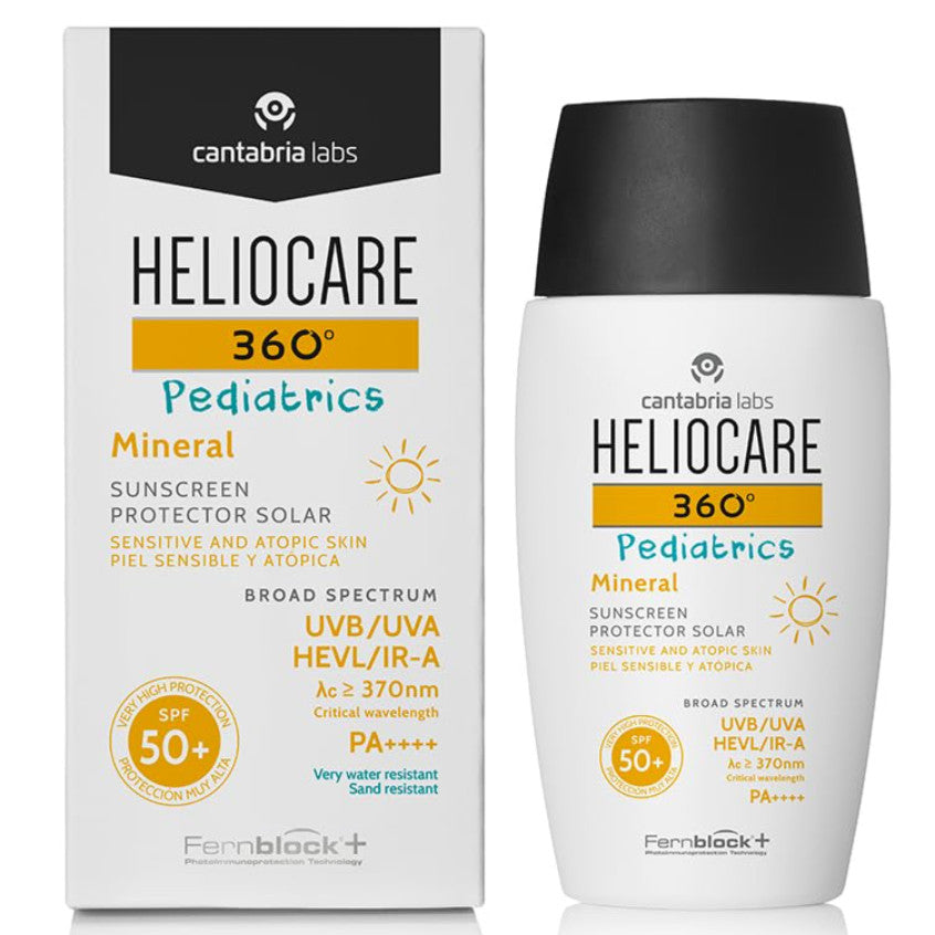 Pediatric Mineral Sunscreen SPF 50+ for Sensitive & Atopic Skin