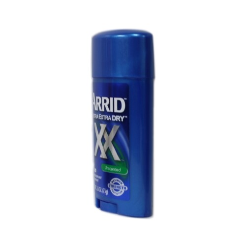 2 Pack Unscented Solid Antiperspirant Deodorant 2.6 Oz - Extra Extra Dry