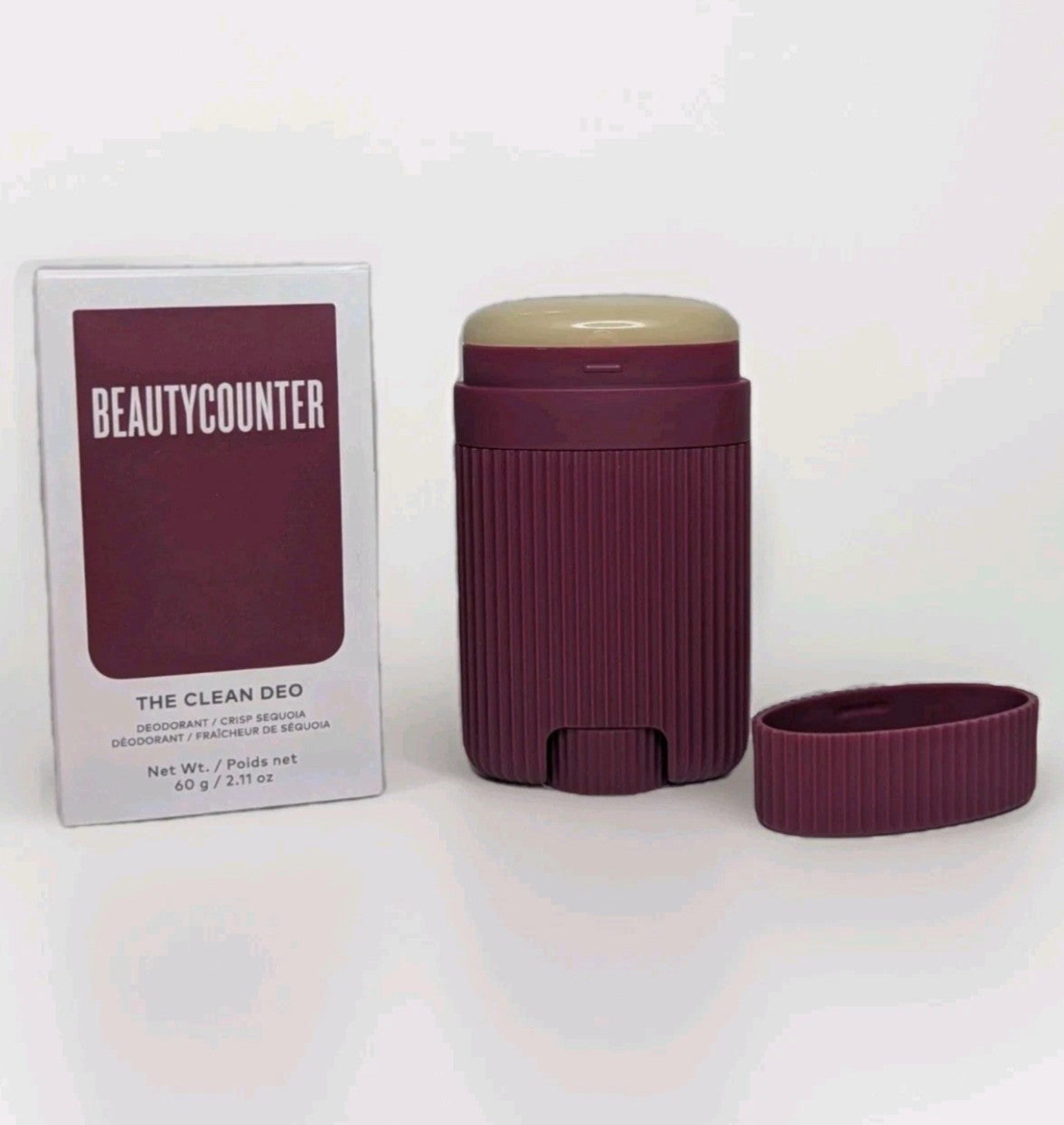 Refillable Aluminum-Free Deodorant Stick - Crisp Sequoia Scent, Unisex