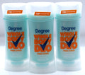 Degree Whole Body Deodorant Fresh Citrus 2.6 Oz Pack of 3 - No Expiry