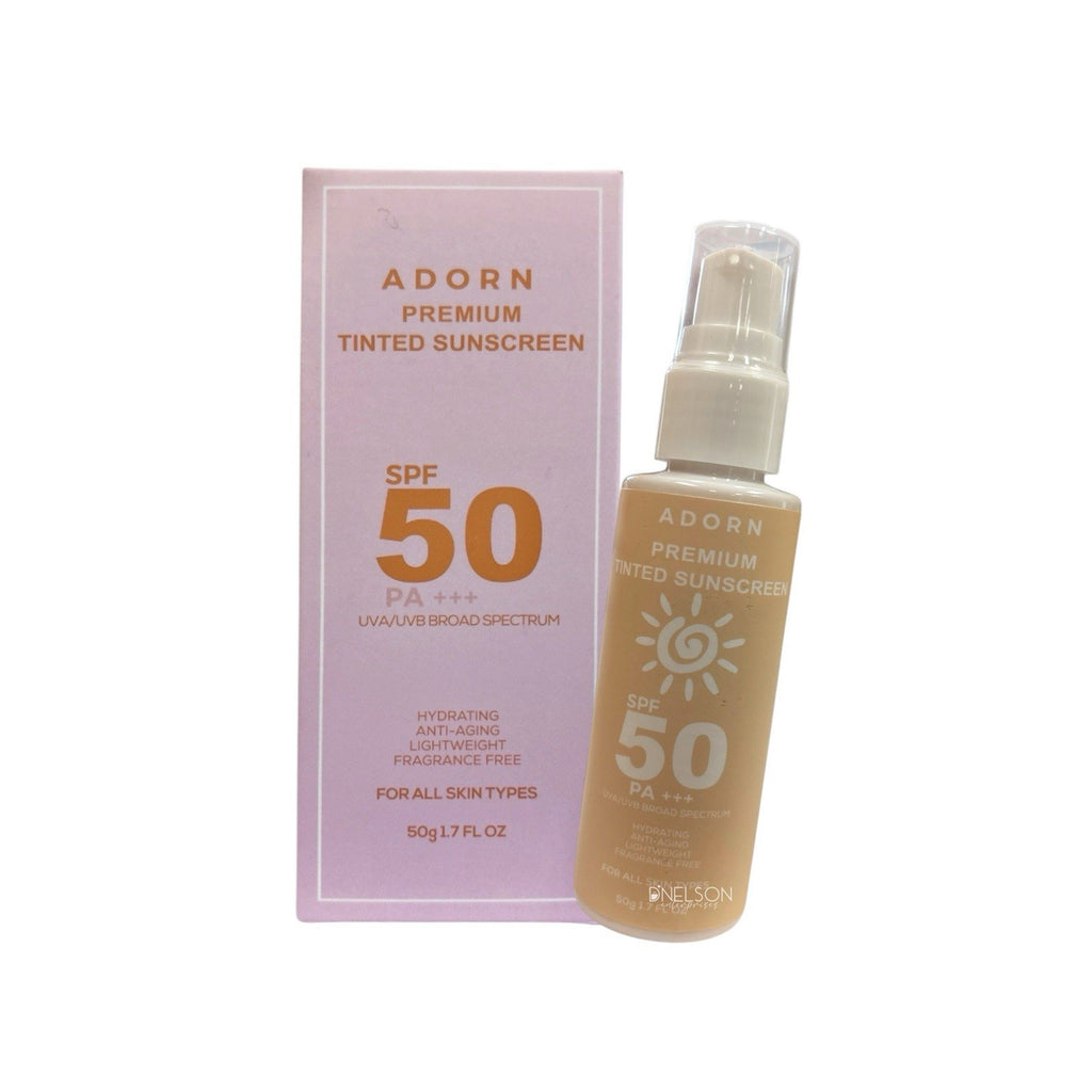 Premium Tinted Sunscreen SPF 50 PA+++ 50g with Hyaluronic Acid & Centella