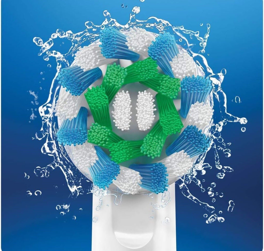 Electric Toothbrush Replacement Heads - Cross Action, Pack of 10