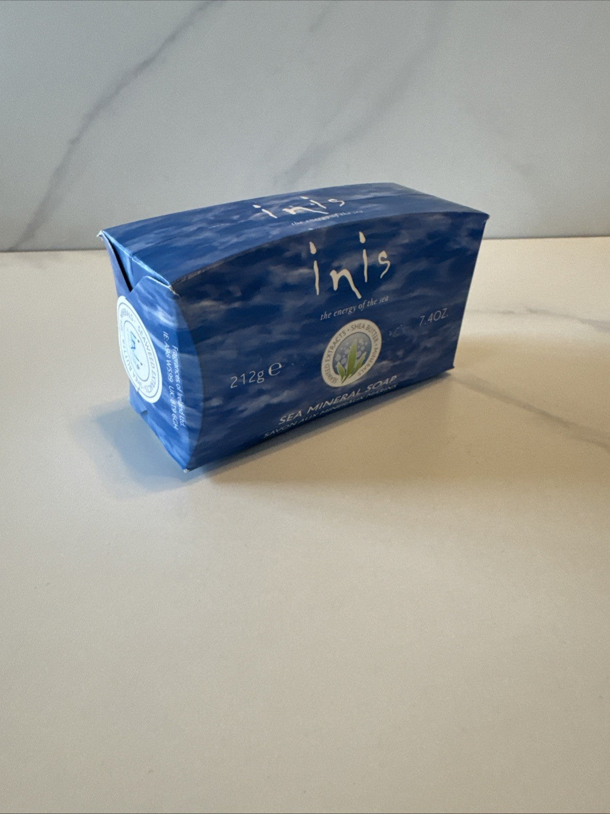 Large Sea Mineral Bar Soap with Shea Butter & Seaweed Extracts 7.4 oz