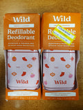Refillable Deodorant Kit with Santa's Cookies Scent - Natural, Aluminum-Free