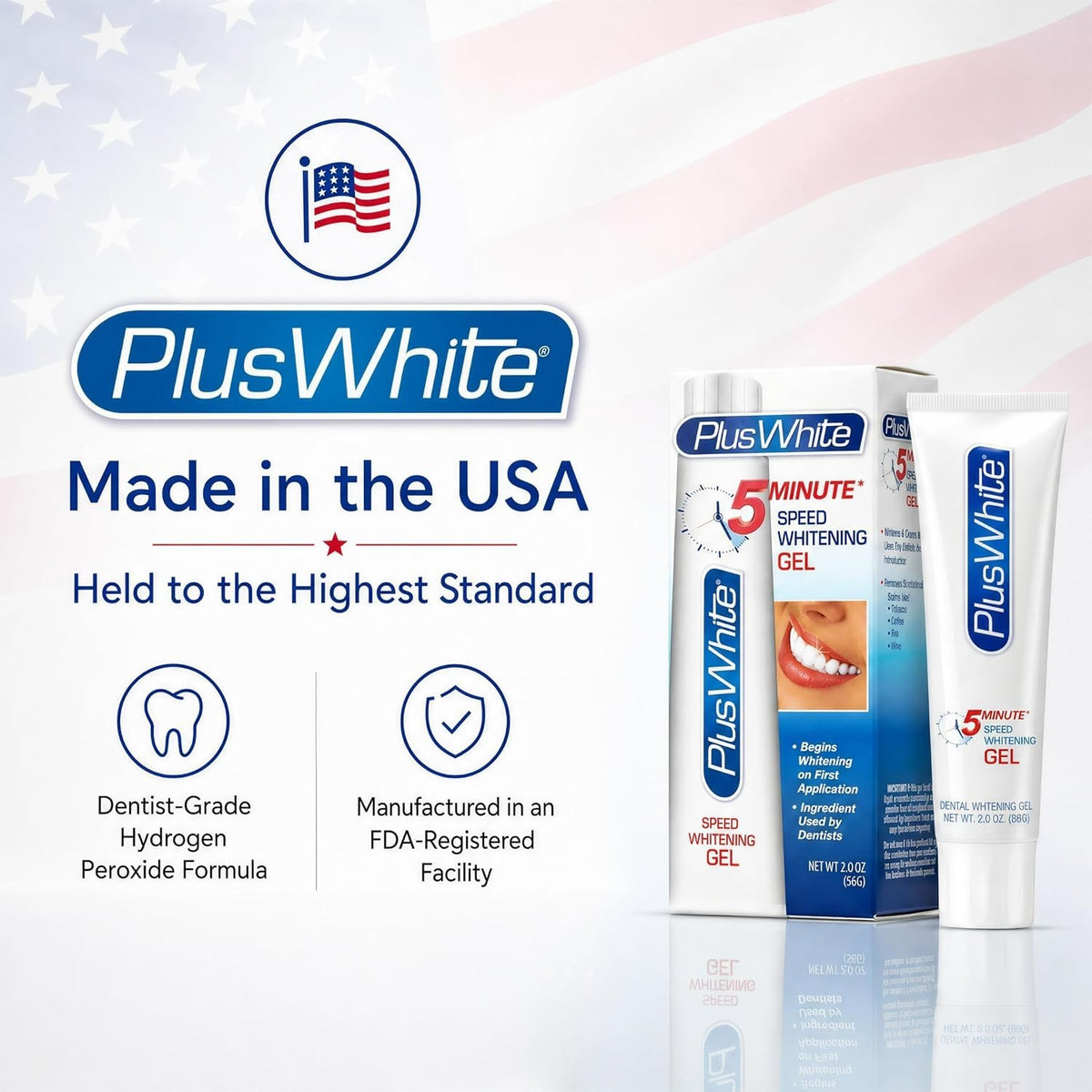 Gel 2 oz - Fast-Acting 5 Minute Professional Brightening