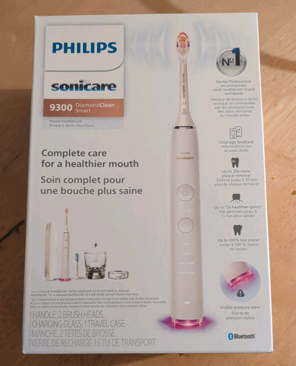 Electric Sonic Toothbrush with Bluetooth - DiamondClean Smart 9300 Black