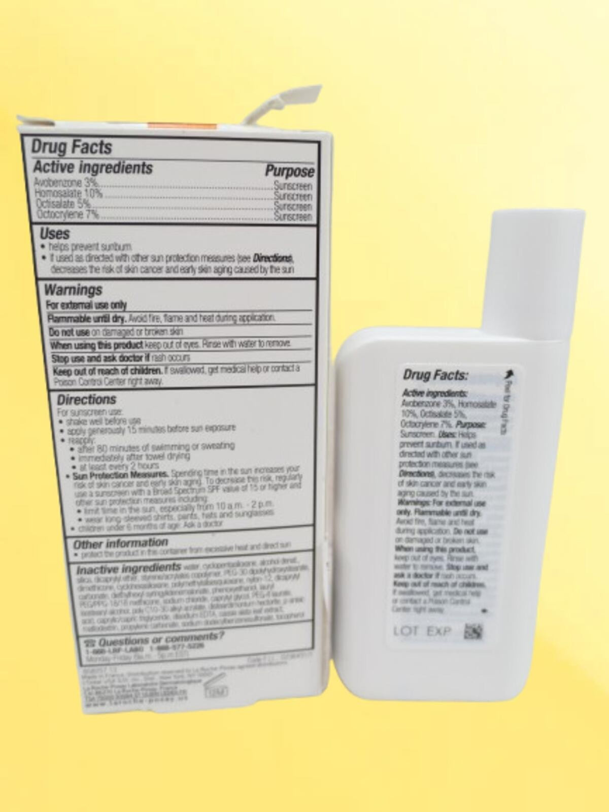 Sun Protection Sunscreen SPF 60 Light Fluid - 1.7 oz, 2 Pack
