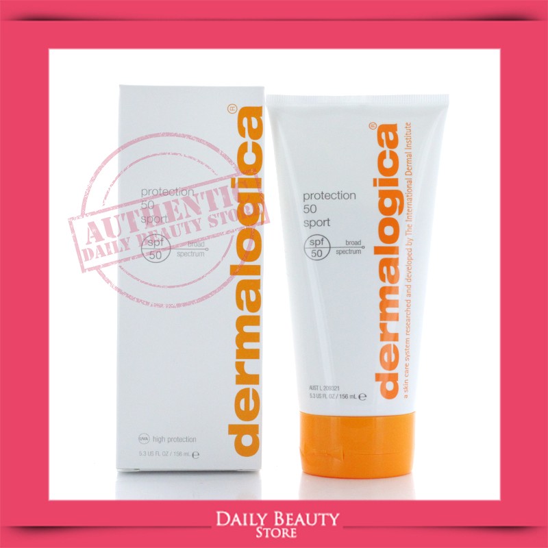 SPF50 Sport Sunscreen Lotion - Water-Resistant UV Protection for Active Skin