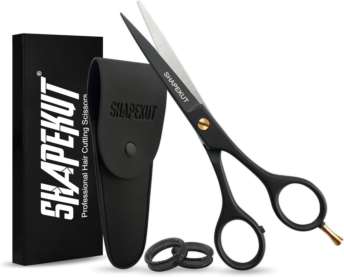 Professional Haircut Scissors 6.5 Inch for Barbers and Home Use - High Carbon Steel