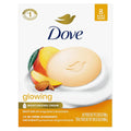 Dove Beauty Bar Soap 8 Count - Gentle Cleansing & Skin Care