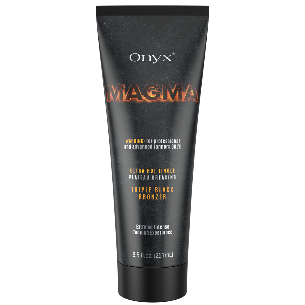 Onyx Magma Tingle Bronzing Tanning Lotion for Deep Dark Tan 8.5 fl oz