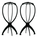 Portable Wig Head Stand Holder for Multiple Wigs and Hat Display