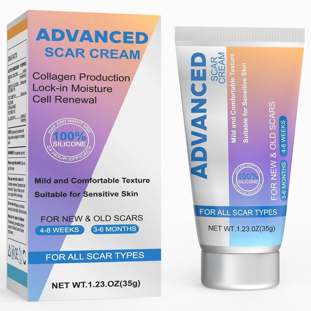 Silicone Scar Gel - Advanced Scar Treatment for Keloid & Bump Removal