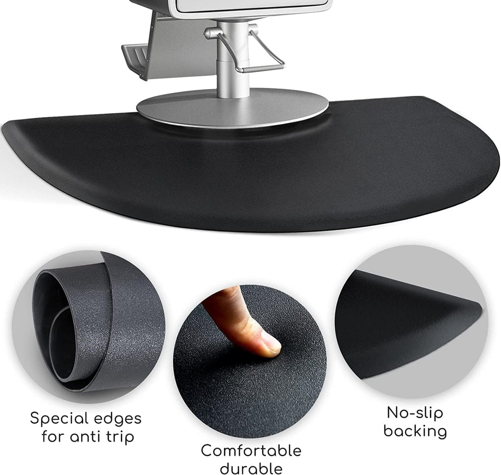 Anti-Fatigue Salon Floor Chair Mat 3x5 ft Non-Slip Waterproof Cushion