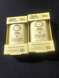 Kids Clear Sunscreen Face Stick SPF 50 0.53 oz Pack of 2