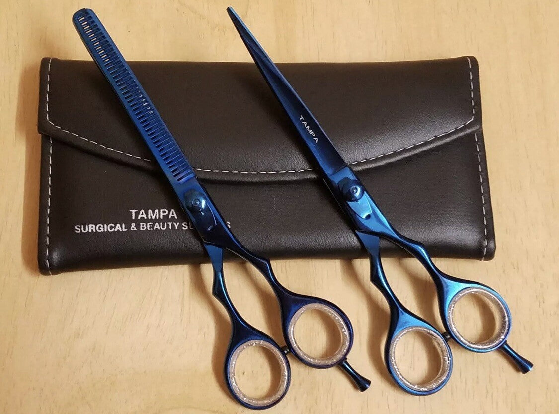 7 Inch Professional Hair Cutting Scissors and Thinner Kit - Japanese Steel