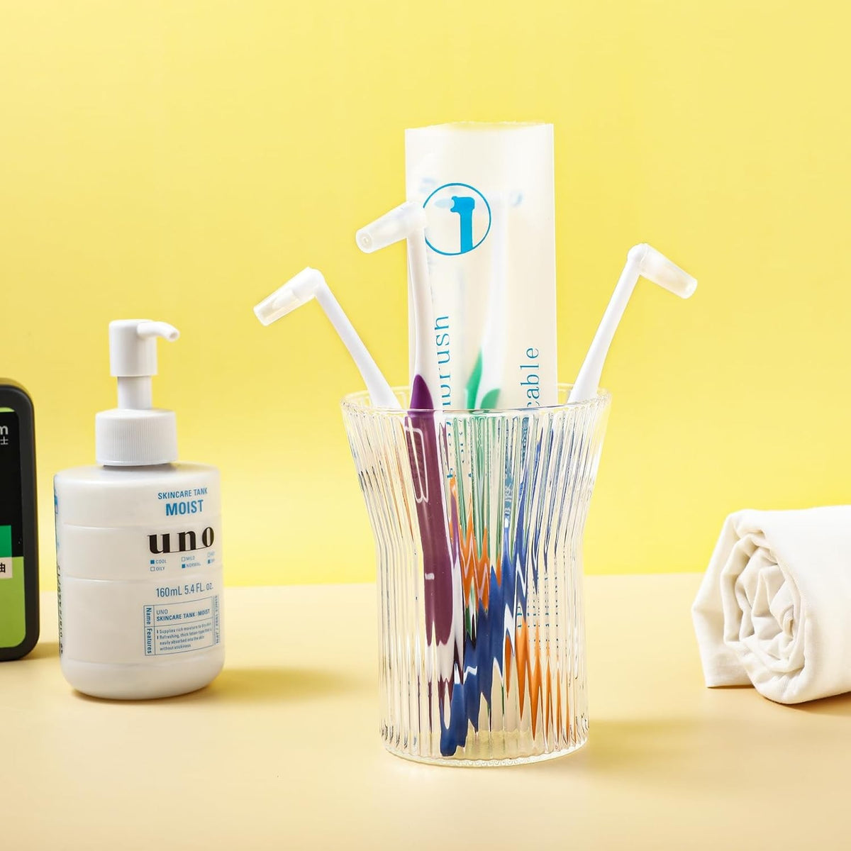 Interspace Tufted Toothbrush Set - Gentle, Deep Cleaning for Braces & Gaps