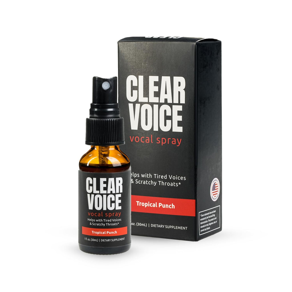 Herbal Vocal Throat Spray for Singers - Soothes Voice & Voice Relief