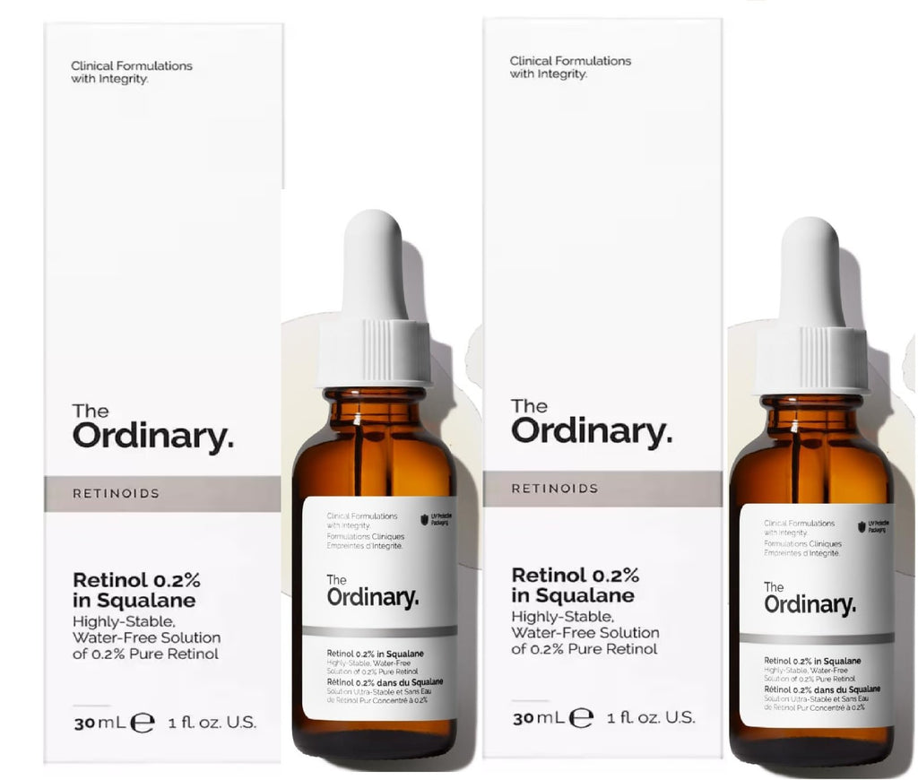 Retinol Serum 2 Pack - Anti-Aging & Skin Brightening, 30ml Each