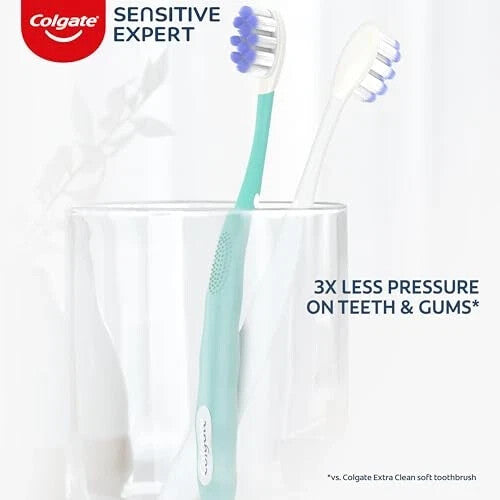Ultra Soft Toothbrush Pack for Sensitive Teeth - Gentle Gum Care