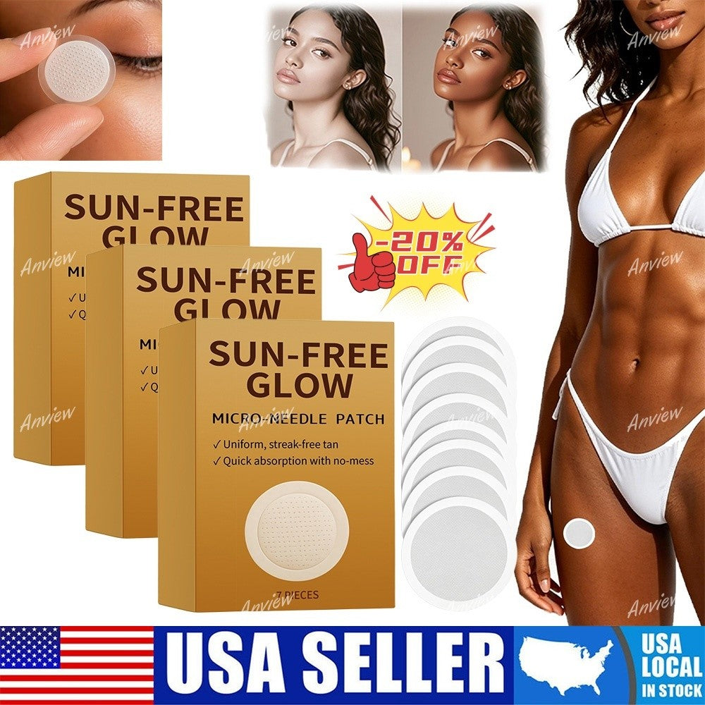 Self Tanning Patches Sunless Bronzing Stickers Natural Glow Hydrating