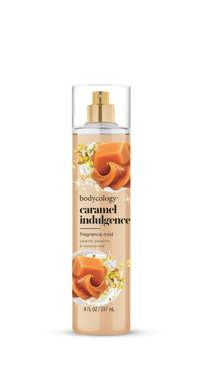 Bodycology Caramel Indulgence Fragrance Body Mist 8oz - Unisex Scent