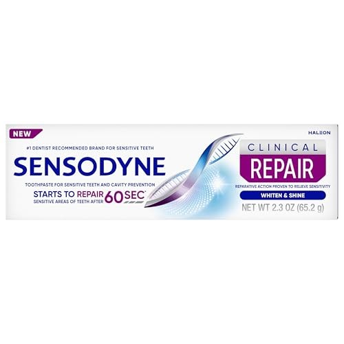Sensodyne Whitening & Repair Toothpaste for Sensitive Teeth 2.3 oz