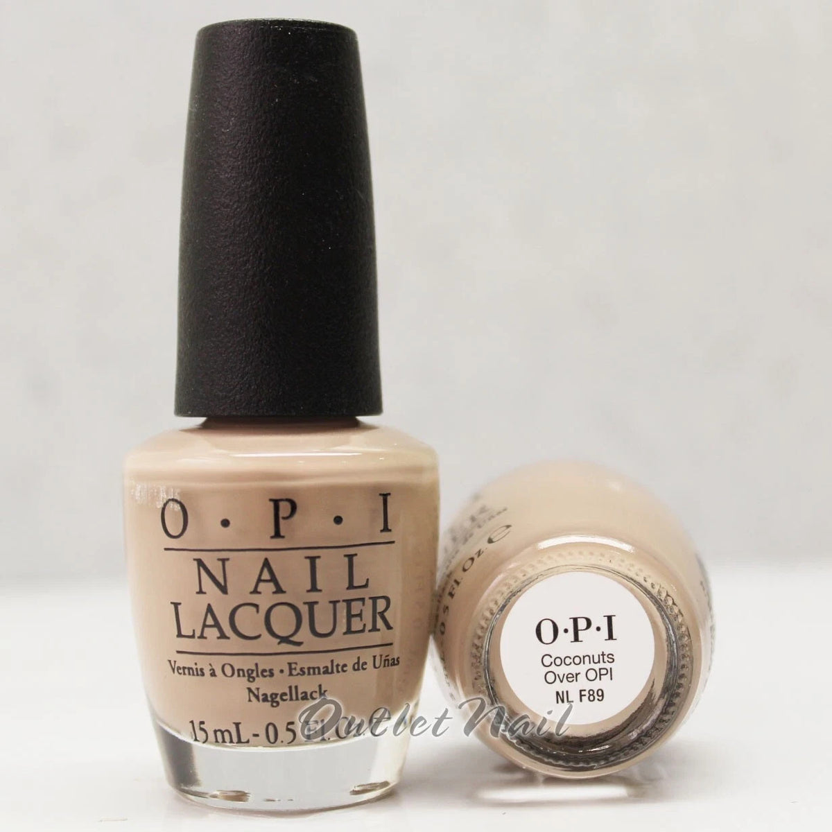Coconuts Over OPI Nail Lacquer Polish 0.5 oz - Long-Lasting Color