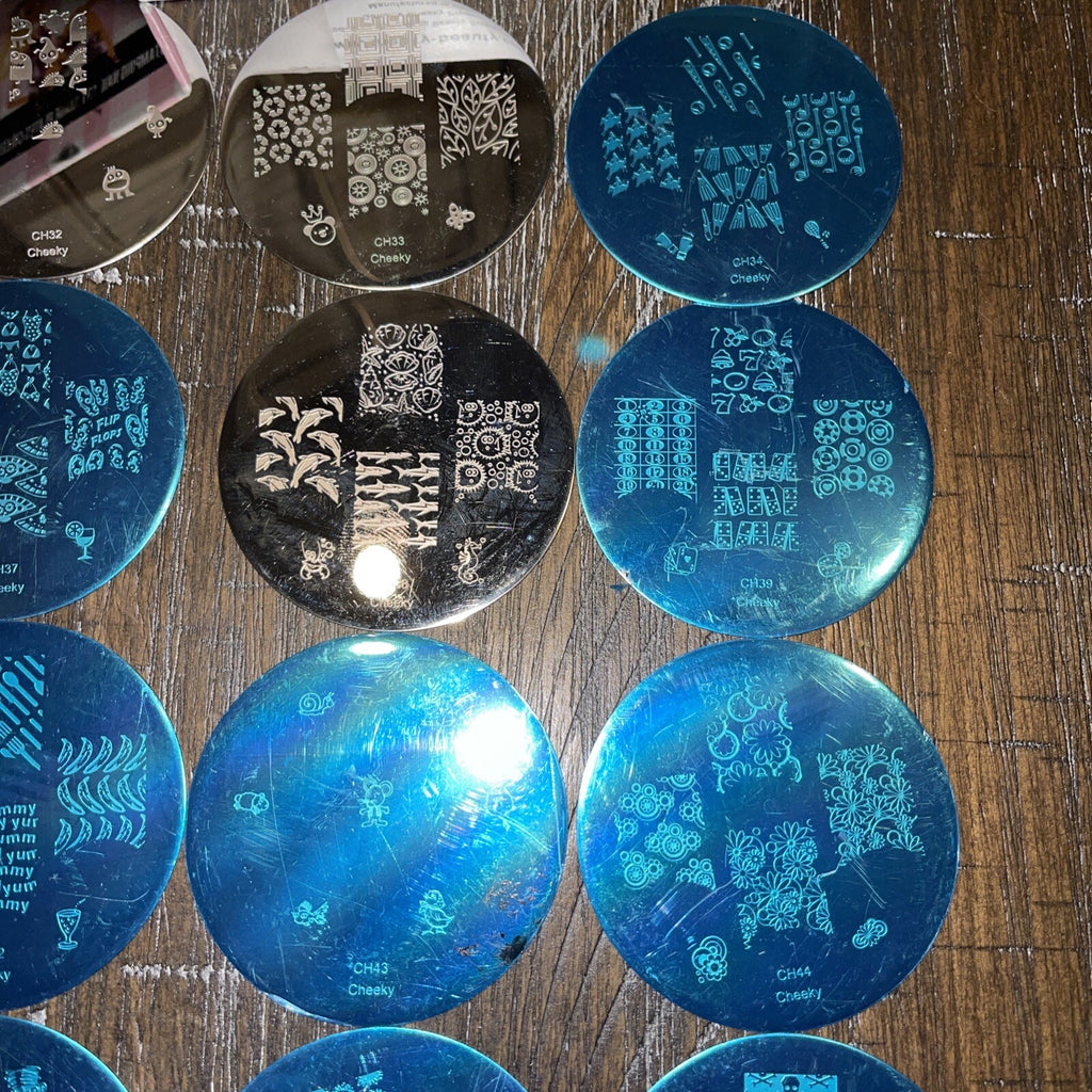 Nail Stamping Art Plates Summer Collection 26 Pieces for Creative Nail Art