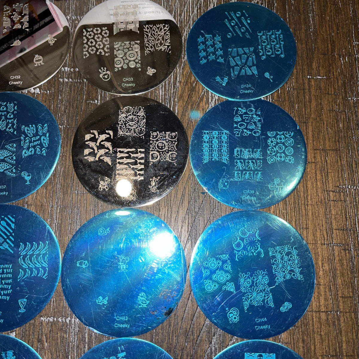 Nail Stamping Art Plates Summer Collection 26 Pieces for Creative Nail Art