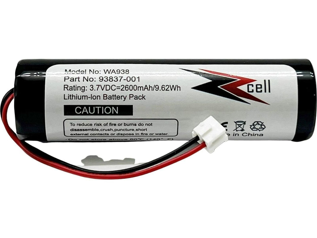 Replacement Battery for Wahl Cordless Magic Clip Beretto Black Stealth - 3.7V 2600mAh Li-ion