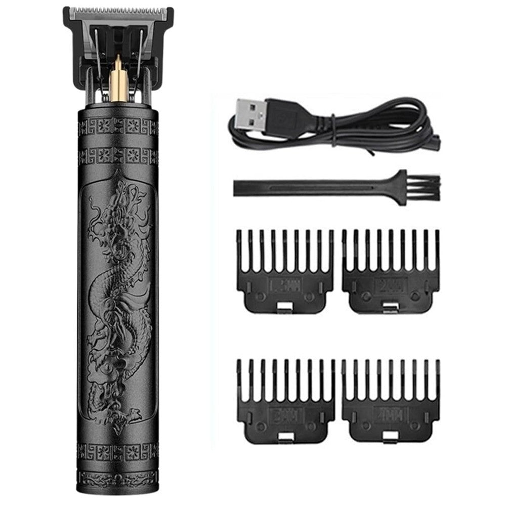 Professional Hair Clipper & Beard Trimmer Kit - Wireless Rechargeable