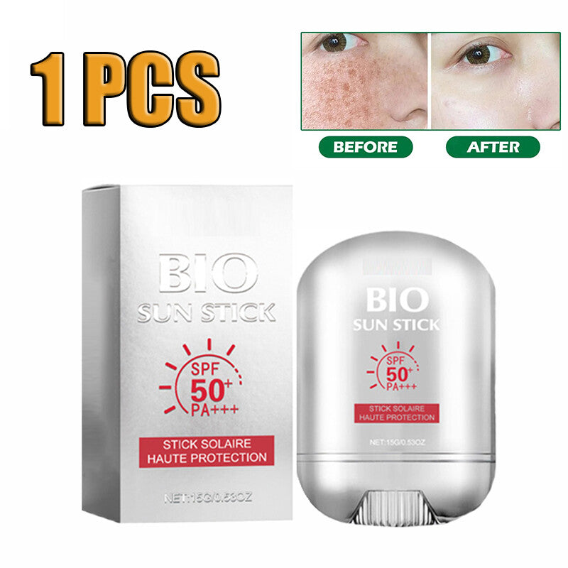 SPF50 Sunscreen Stick - Waterproof & Sweatproof Sunblock for Outdoor Activities - 1-5 Pack