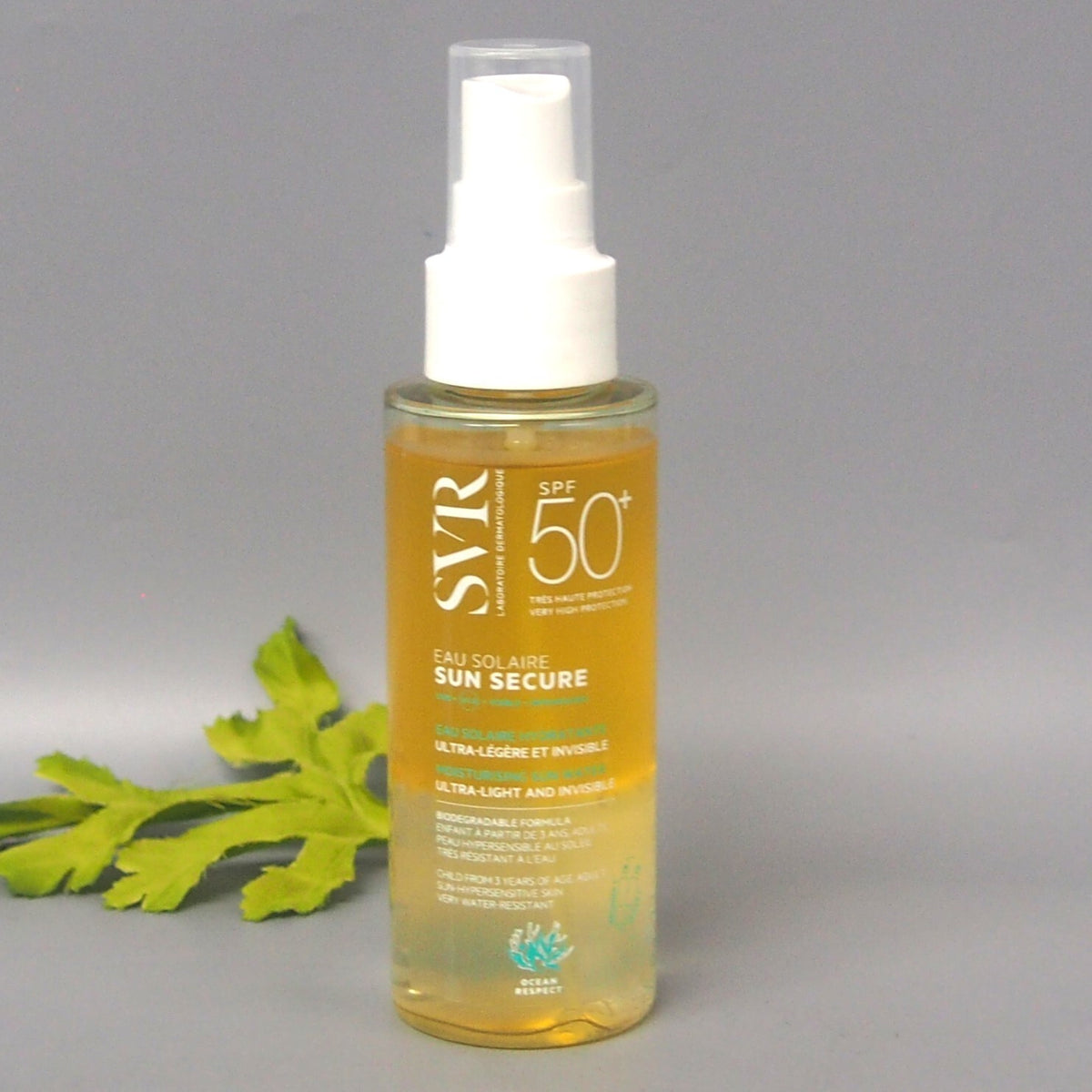 SPF50+ Waterproof Sunscreen for Face and Body - Moisturizing, Ultra-Light, Invisible, 100ml