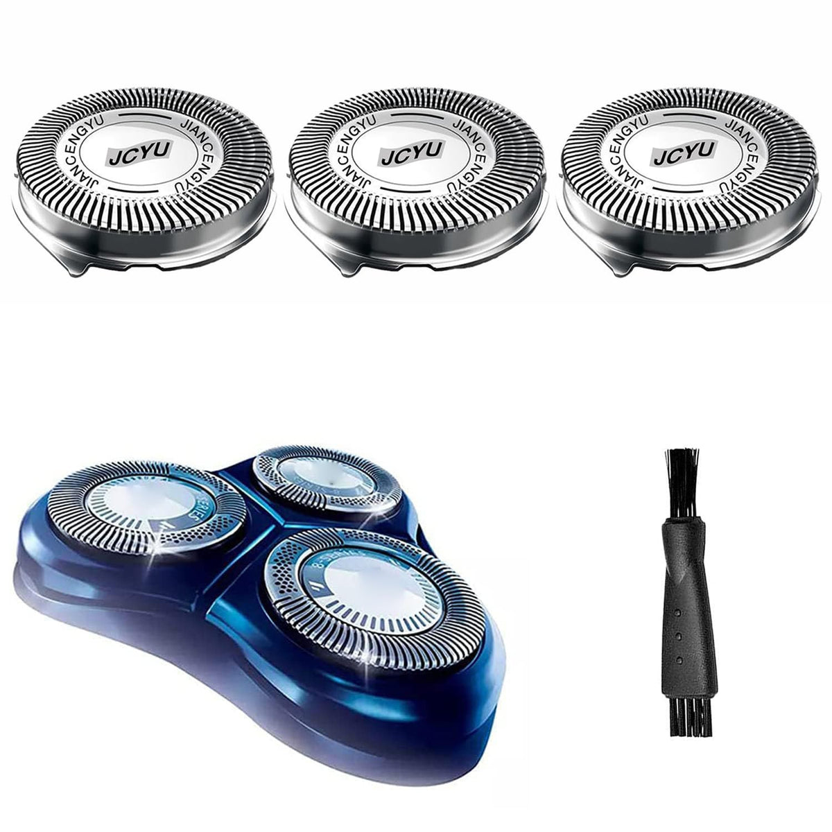 Replacement Heads for Philips Norelco Shavers - HQ8 Series 3-Pack