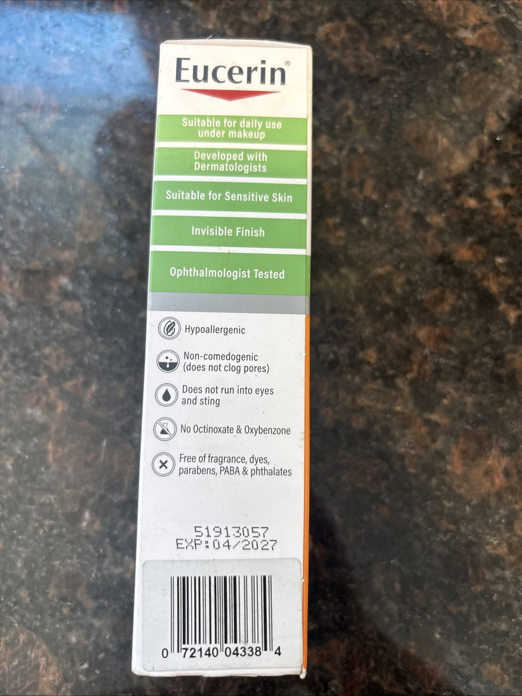 Eucerin Clear Skin Sunscreen SPF 50 for Acne-Prone Oily Skin