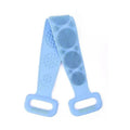 Silicone Body Back Scrubber Double-Side Bathing Brush for Deep Skin Cleaning