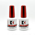 Kupa GelFinity No Wipe UV/LED Top Coat Set of 2 - Clear Soak Off Gel
