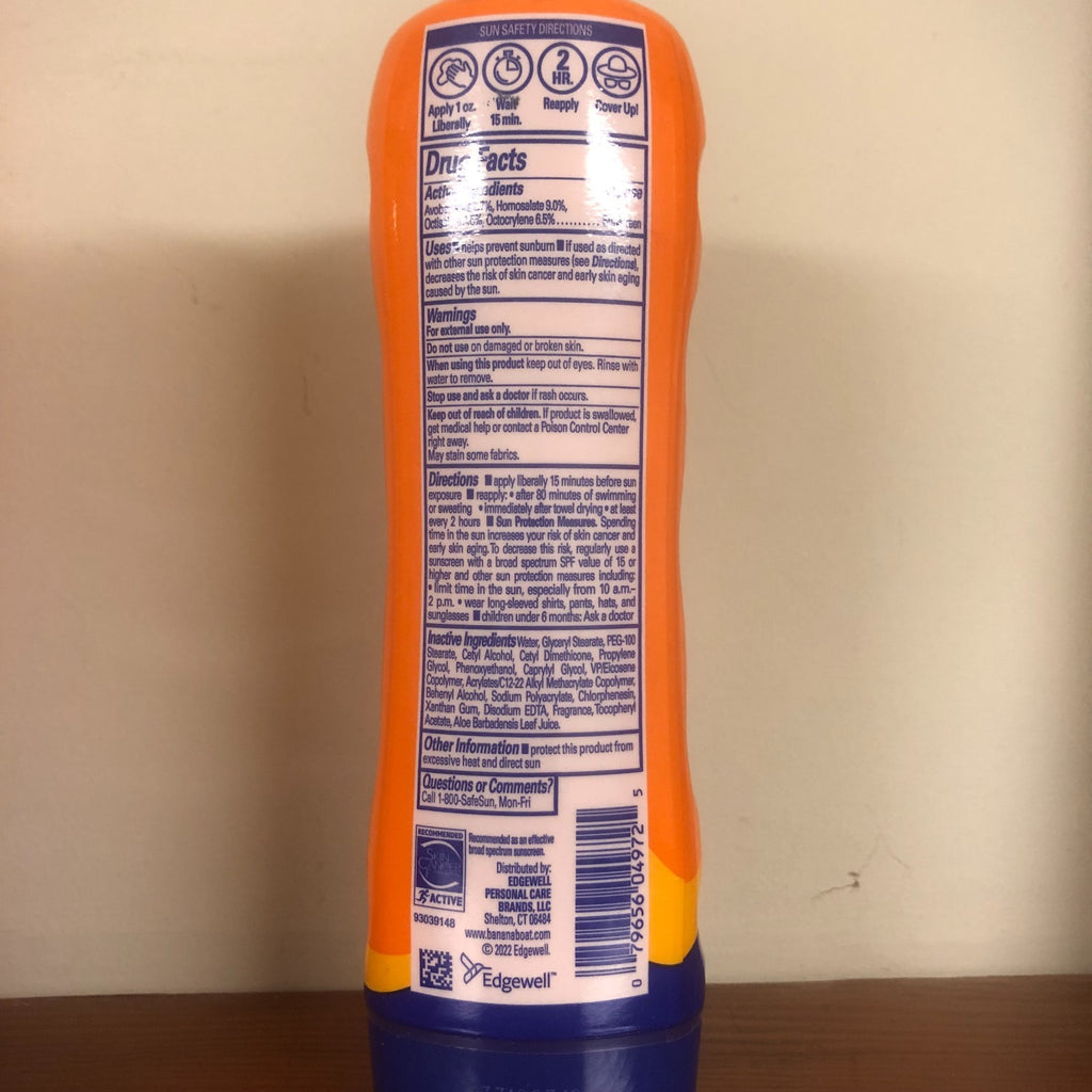 SPF 50 Sunscreen Lotion for Active Sports - 8 oz, Water-Resistant